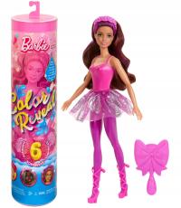 Lalka Barbie Mattel Color Reveal Seria Baletnice (HRK17)