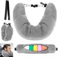 PODUSZKA PODRÓŻNA DO WYPCHANIA Z MIEJSCEM NA UBRANIA 2W1 DARMOWY BAGAŻ