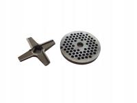 Nożyk jednostronny i sitko do maszynki Zelmer Diana numer 8 średnica 4