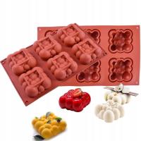 FOREMKA FORMA SILIKONOWA DO MONOPORCJI MUSU CHMURA CHMURKA BĄBELKOWA 2006