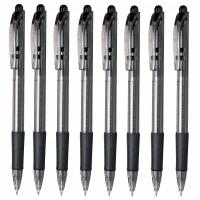 8 шт. X ЧЕРНАЯ РУЧКА 0,7 ММ PENTEL