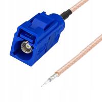 Pigtail FAKRA C gniazdo do lutowania RG316 50cm