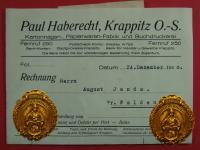 1940 Krappitz=Firma P.Haberecht H7672