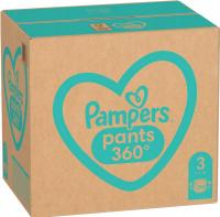 PAMPERS PANTS 360 3 PIELUCHOMAJTKI 6-11KG 204SZT LL4