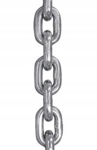 Цепь ДИН766 гальванизированная 6мм для якорной лебедки