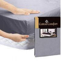 PRZEŚCIERADŁO Z GUMKĄ BAWEŁNIANE 160x200 KOLORY 100% BAWEŁNA SATYNA POLSKIE