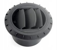 ВЫХОД ДИФФУЗОР ЧЕРНЫЙ FI 75 ПОВОРОТНЫЙ ЗАПИРАЕМЫЙ GREG-CAR ЧЕРНЫЙ