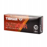 Piłeczki do tenisa stołowego Tibhar Outdoor Balls 10 szt. white OS