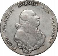 Niemcy, Prusy, Fryderyk Wilhelm II, talar 1795 A, Berlin. #TA#