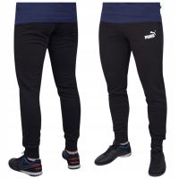 Мужские брюки Puma Cotton Sweatpants Black с карманами R. L