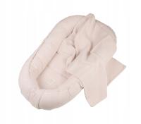 KOKON FLOOFORBABY PREMIUM 8W1 ANTYALERGICZNY MUŚLIN Z CERTYFIKATEM BEŻ