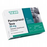 Пантопразол Тева 20 мг, 14 табл изжога желудка