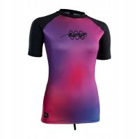 Lycra damska Rashguard ION Lizz SA - Pink Gradient - 40/L