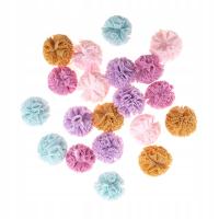 POMPONY TIULOWE 2 CM 20 SZT. PASTELOWE DALPRINT