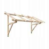 Навес над дверью окна балкон-Ополе 205 деревянный навес Сосновая крыша