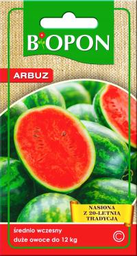 БИОПОН семена арбуза крупные фрукты для 12 кг арбуз для польских условий 0,8 г