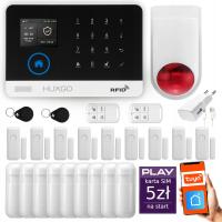 Беспроводная сигнализация GSM WiFi с приложением TUYA , комплект, HUXGO HXA003