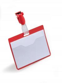 Identyfikator 60x90 mm z klipem 25 szt.