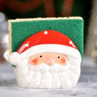 Świąteczna Podstawka pod zmywak kuchenny lub serwetnik 10x9cm