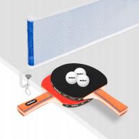 Набор ракеток для настольного тенниса для пинг-понга с сеткой Rebel