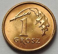 1 gr grosz 1990 mennicza mennicze z woreczka DESTRUKT