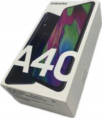 Samsung Galaxy A40 4 / 64GB DS черный закаленное стекло чехол