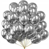 Профессиональные и сильные серебряные воздушные шары 50 шт.