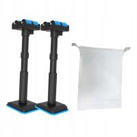 2Pcs Upper Cabinet Support Poles Labor Saving Non Slip Adjustable for Under