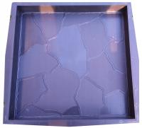 Форма для тротуарной плитки, облачные кубики 35x35