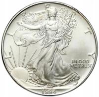 USA. 1 dolar 1994, Amerykański Srebrny Orzeł – SREBRO