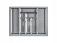 Ящик для хранения столовых приборов органайзер 70-серый