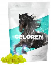 Коллаген для суставов Geloren Horse Ha Contipro яблочные желе 450 г. 60 шт