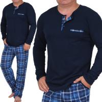 Турецкая мужская пижама с длинным рукавом