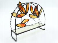 Serwetnik witrażowy JESIENNE LIŚCIE II