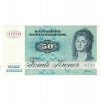 Banknot, Dania, 50 Kroner, 1972, KM:50a, EF(40-45)