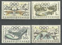 Czechosłowacja 1968 Mi 1763-1766 Czyste **