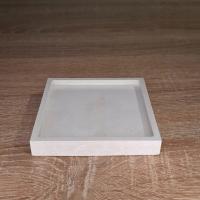 Podstawka Gipsowa Odlew Kwadratowa na Świece Biżuterie Dekoracja Stołu