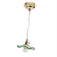 1:12 1: 6 Miniaturowa lampka sufitowa Dollhouse Scena Rekwizy leristra 6F