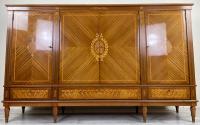 Стильный дворцовый инкрустированный комод неоклассицизм орех G40