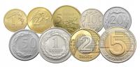 Набор циркулирующих монет UNC 2023 года