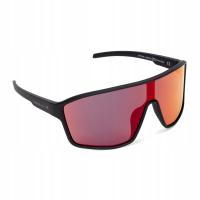 Okulary przeciwsłoneczne Red Bull Spect Daft matt metallic black/blue with