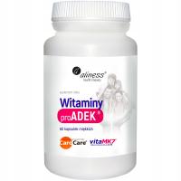 Witamina ADEK Complex Aliness | A E D3 K2 MK-7