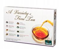 Dilmah A Variety of Fine Tea zestaw herbat bombonierka 80 kopert