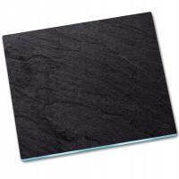 Разделочная доска Черный камень гранит-60x52