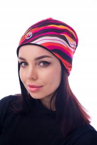 Czapka Damska Sportowa Termoaktywna z polarem GIRL ON FIRE