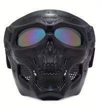 MASKA CZASZKA NA MOTOR MOTOCYKLOWA PAINTBALL OCHRONNA TAKTYCZNA NA PREZENT