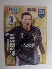 Karta panini autograf Juventus Wojciech Szczęsny Fifa365 Limited