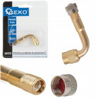 Удлинитель для накачки-латунный угловой 90 ° 8mm GEKO G01278