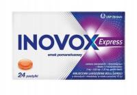 Inovox Express, апельсиновый вкус, 24 таблетки