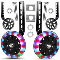 БОКОВЫЕ КОЛЕСА ДЛЯ ДЕТСКОГО ВЕЛОСИПЕДА, СВЕТОДИОДНЫЕ КОЛЕСА ДЛЯ ВЕЛОСИПЕДА, СВЕТЯЩИЕСЯ 12-20